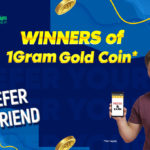 Refer A Friend – 1 Gram Gold Coin Offer Winners