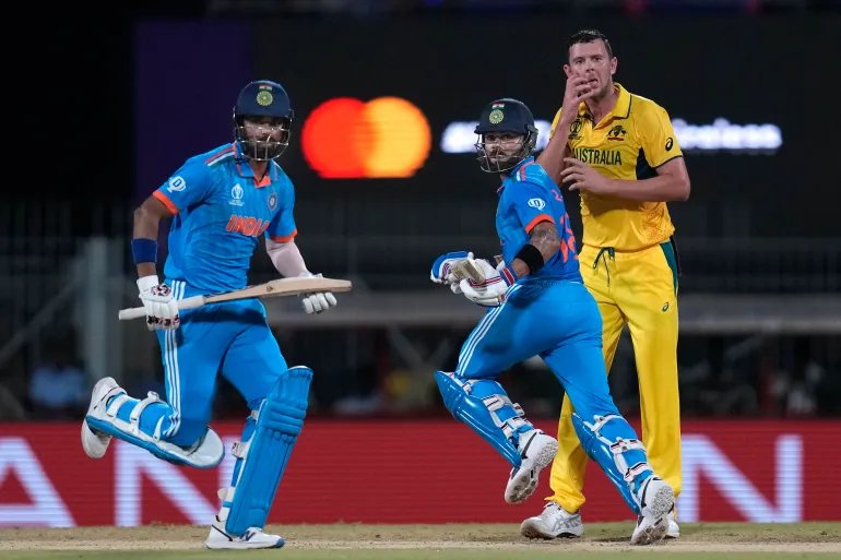 Kohli, Rahul's Heroics Lead India to Six Wicket Triumph Over Australia