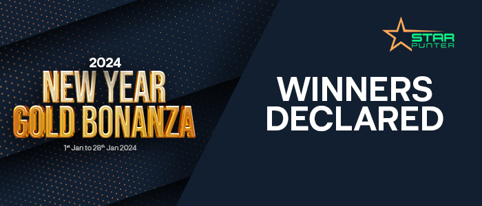 Unveiling the Victors of StarPunter's New Year Gold Bonanza!