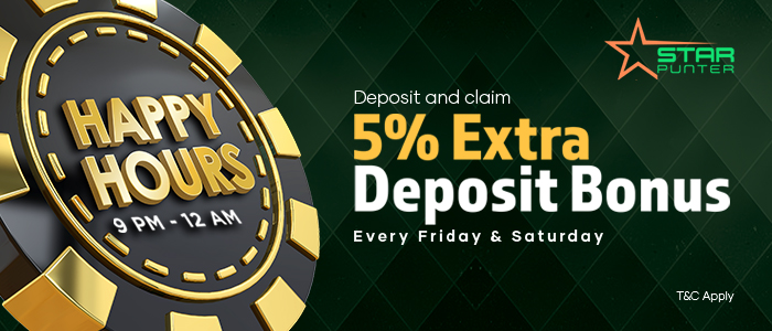 Weekend Offer - 5% Extra Deposit Offer